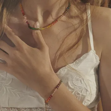 ANNI LU Armbånd til Dame udført i  i en flot Multi farve