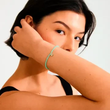 Pilgrim Armbånd til Dame udført i Sten i en flot Grøn farve