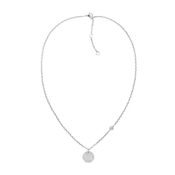 Tommy Hilfiger Halskæde til Dame udført i Rustfrit stål i en flot Sølv farve