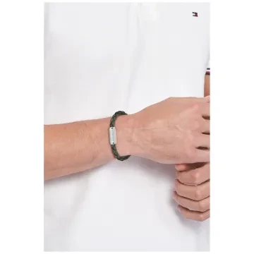Tommy Hilfiger Armb&aring;nd til Herre udf&oslash;rt i  i en flot Gr&oslash;n farve