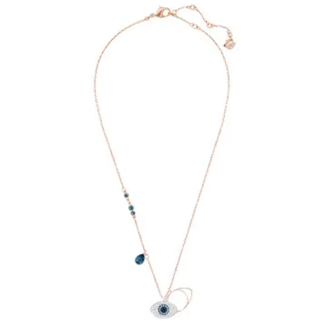 Swarovski Halskæde til Dame udført i  i en flot Rosaguld farve