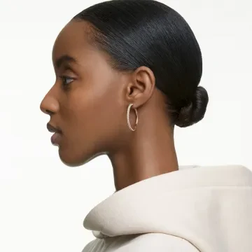 Swarovski Øreringe til Dame udført i  i en flot Rosaguld farve