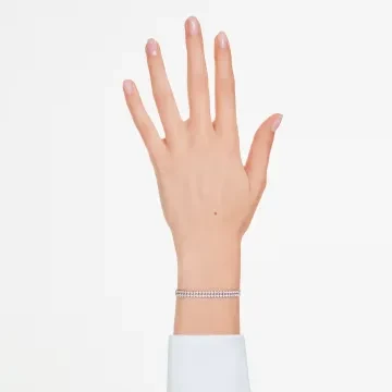 Swarovski Armbånd til Dame udført i Rustfrit stål, Sten i en flot Sølv farve