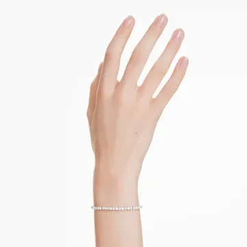 Swarovski Armbånd til Dame udført i Rustfrit stål, Sten i en flot Sølv farve
