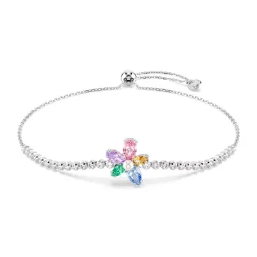 Swarovski Armbånd til Dame udført i Rustfrit stål i en flot Multi farve