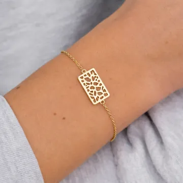 Schultz Armbånd til Dame udført i Cobber i en flot Guld farve