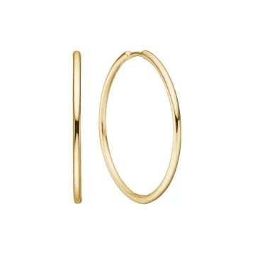 Avilé Jewelry Øreringe til Dame udført i 925 Sterling Sølv i en flot Guld farve