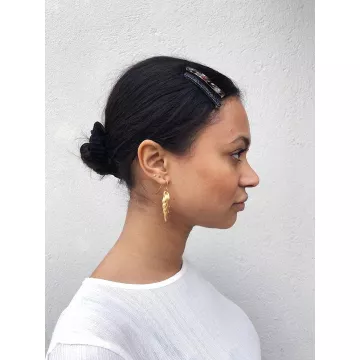 Pico &Oslash;reringe til Dame udf&oslash;rt i 925 Sterling S&oslash;lv i en flot Guld farve