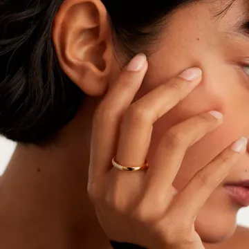 PDPAOLA Ring til Dame udført i 925 Sterling Sølv i en flot Guld farve