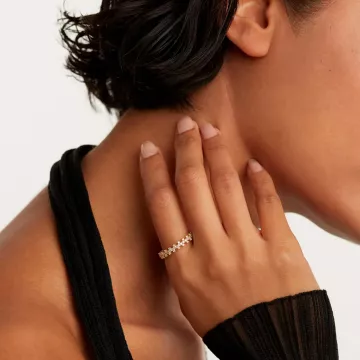 PDPAOLA Ring til Dame udført i 925 Sterling Sølv i en flot Guld farve