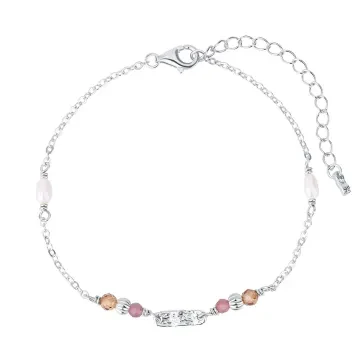 Wioga Armb&aring;nd til Dame udf&oslash;rt i 925 Sterling S&oslash;lv i en flot S&oslash;lv farve