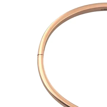 SKØR Armbånd til Herre, Dame udført i Rustfrit stål i en flot Rosaguld farve