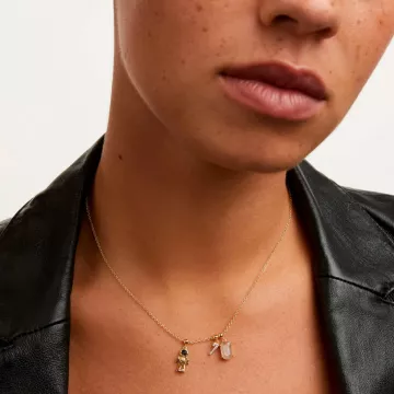 PDPAOLA Vedhæng til Dame udført i 925 Sterling Sølv i en flot Guld farve