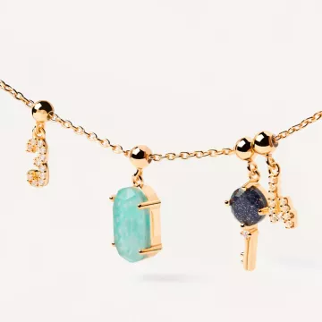 PDPAOLA Vedhæng til Dame udført i 925 Sterling Sølv i en flot Guld farve