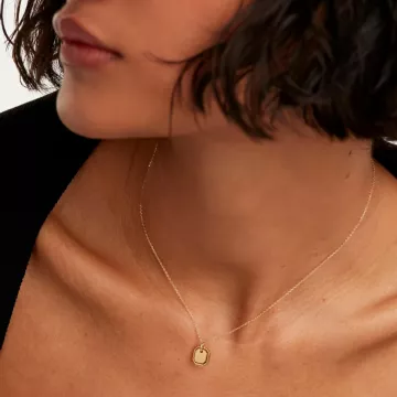 PDPAOLA Halskæde til Dame udført i 925 Sterling Sølv i en flot Guld farve