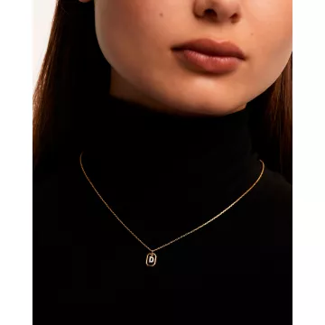 PDPAOLA Halskæde til Dame udført i 925 Sterling Sølv i en flot Guld farve