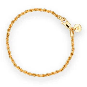 IX Studios Armbånd til Dame udført i 925 Sterling Sølv i en flot Guld farve