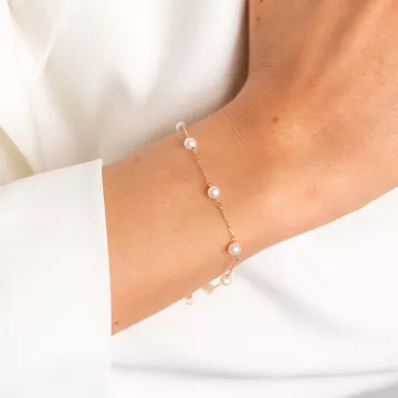 Mads Z Armbånd til Dame udført i Guld i en flot Guld farve