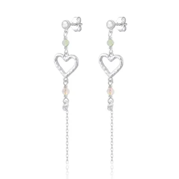 Wioga &Oslash;reringe til Dame udf&oslash;rt i 925 Sterling S&oslash;lv i en flot S&oslash;lv farve