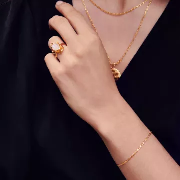 Maanesten Armbånd til Dame udført i 925 Sterling Sølv i en flot Sølv farve