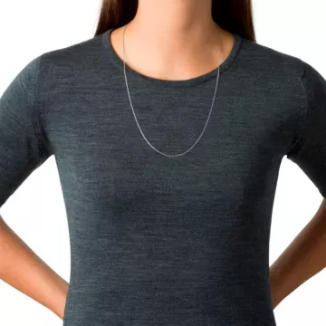 Jane Kønig Halskæde til Dame udført i 925 Sterling Sølv i en flot Sølv farve