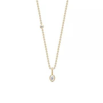 Julie Sandlau Vedhæng til Dame udført i 925 Sterling Sølv i en flot Guld farve