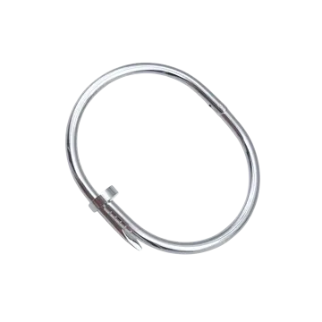 SKØR Armbånd til Herre, Dame udført i  i en flot Sølv farve