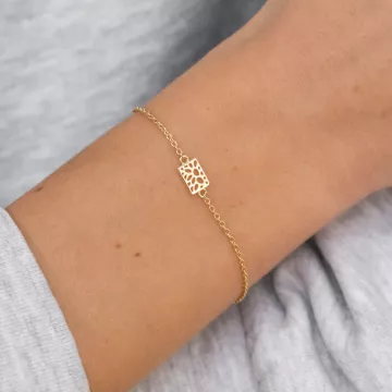 Schultz Armbånd til Dame udført i Cobber i en flot Guld farve