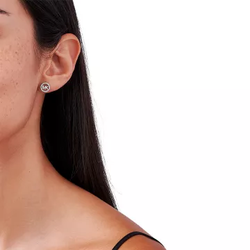 Michael Kors Øreringe til Dame udført i 925 Sterling Sølv i en flot Sølv farve