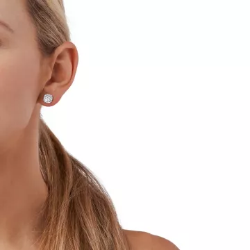 Michael Kors Øreringe til Dame udført i 925 Sterling Sølv i en flot Sølv farve