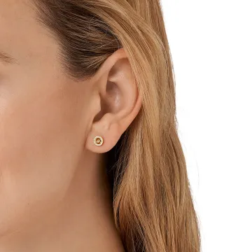 Michael Kors Øreringe til Dame udført i 925 Sterling Sølv i en flot Guld farve