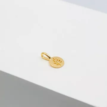 Julie Sandlau Vedhæng til Dame udført i 925 Sterling Sølv i en flot Guld farve