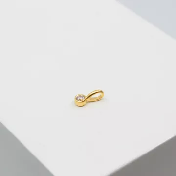 Julie Sandlau Vedhæng til Dame udført i 925 Sterling Sølv i en flot Guld farve