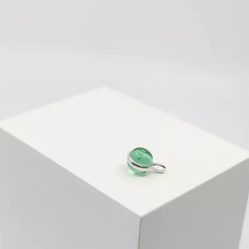 Julie Sandlau Vedhæng til Dame udført i 925 Sterling Sølv i en flot Grøn, Sølv farve