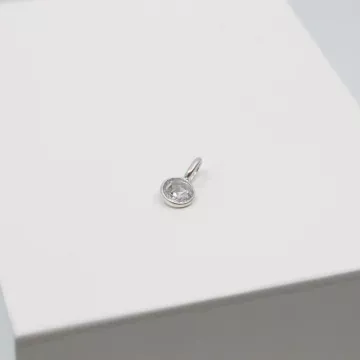 Julie Sandlau Vedhæng til Dame udført i 925 Sterling Sølv i en flot Hvid, Sølv farve