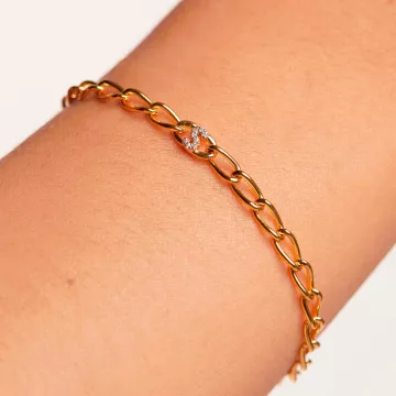PDPAOLA Armbånd til Dame udført i 925 Sterling Sølv i en flot Guld farve