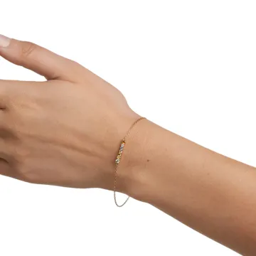 PDPAOLA Armbånd til Dame udført i 925 Sterling Sølv i en flot Guld farve