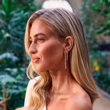 Sif Jakobs &Oslash;reringe til Dame udf&oslash;rt i 925 Sterling S&oslash;lv i en flot S&oslash;lv farve