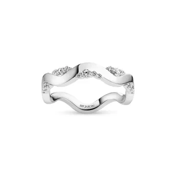 Sif Jakobs Ring til Dame udført i 925 Sterling Sølv i en flot Sølv farve