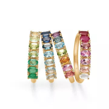 Mads Z Ring til Dame udført i Guld i en flot Guld farve