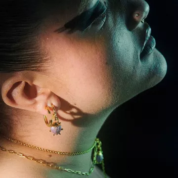 Maria Black Vedhæng til Dame udført i 925 Sterling Sølv i en flot Sølv farve