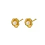 Pernille Corydon Hidden Pearl Øreringe 18 kt. Forgyldt Sølv e-448-gp