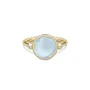 Julie Sandlau Prime Ring Milky Aqua Ring 22 kt. Forgyldt Sølv RI248GD